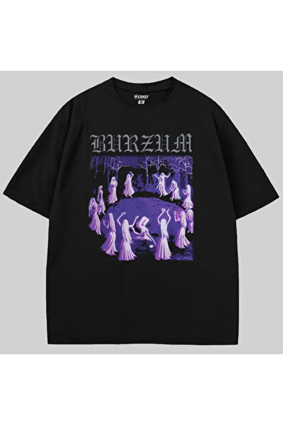 Crazy Tricou Burzum Dancing Witches supradimensionat