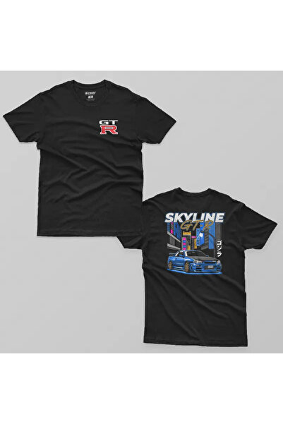 Crazy Nissan Skyline Gtr Street Style Men's T-Shirt