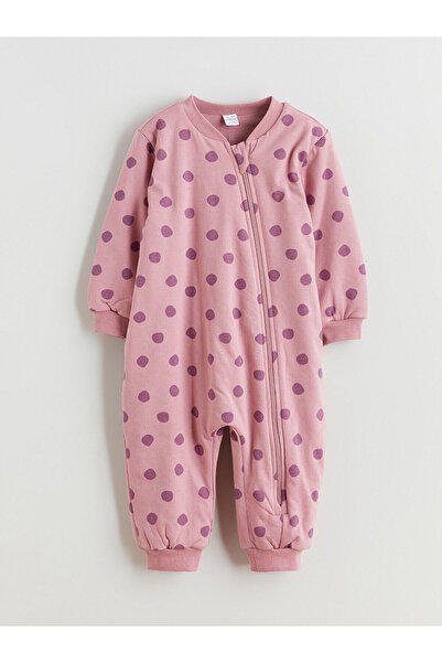 LC Waikiki Nevavm Farkıyla Lcw Baby Lila 1.6 Tog Polka Dot Baby Girl Sleeping...
