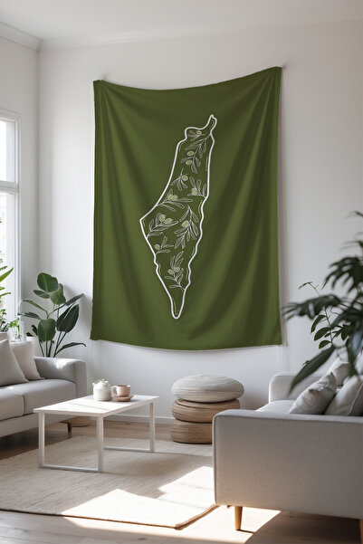 Charmbi Tapiserie islamică decorativă cu design modern și colorat, plină de l...