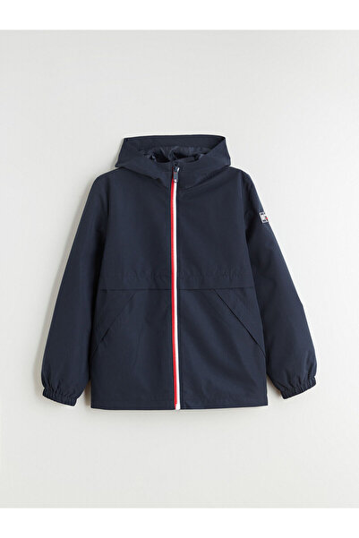 LC Waikiki Mornarsko plavi Vodoodbojno K Sa kapuljačom kaput za dečake