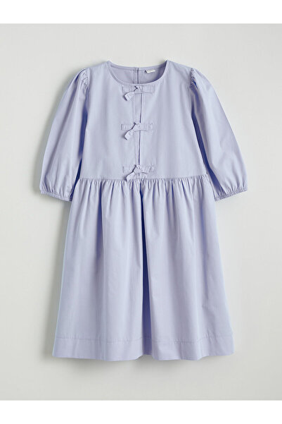 LC Waikiki Φόρεμα για κορίτσια Hilfa New Season με λεπτομέρεια φιόγκου