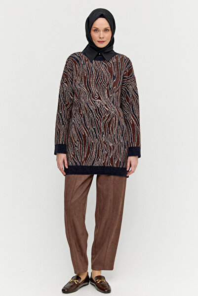 Setrms Desenli Triko Tunik