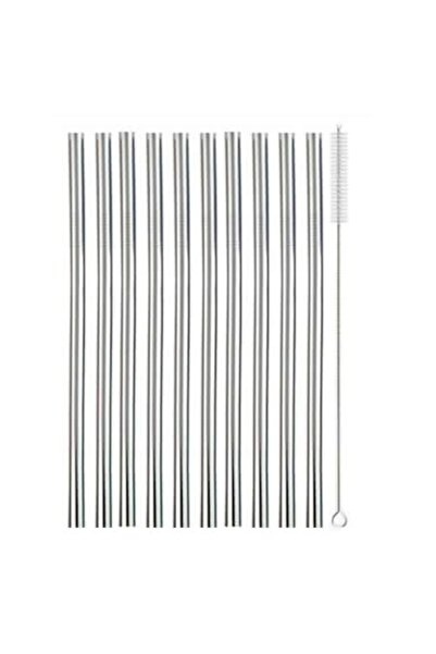 DDE Hungary Set of 10 Metal Straws