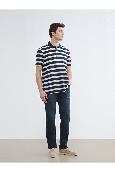 LC Waikiki بنطلون جينز رجالي من إنديجو بقصة عادية