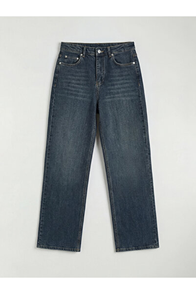 LC Waikiki Indigo Wideleg Fit Women's Jean Pants