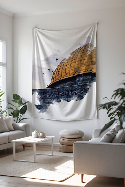 Charmbi Tapiserie islamică decorativă cu design modern și colorat, plină de l...