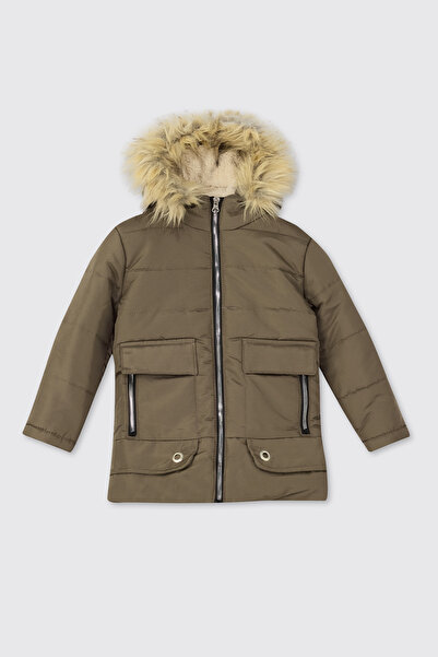 Panço Kız Bebek Vizon Mont