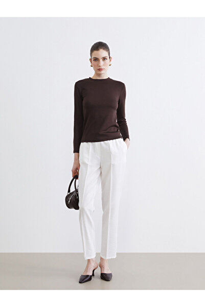 LC Waikiki Peak New Season Elastic Waist Carrot Cut Women's Trousers