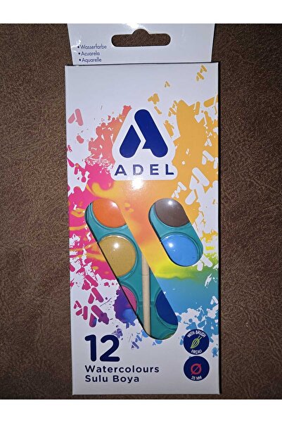 Adel 12 Renk Sulu Boya