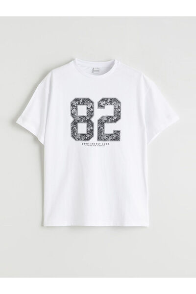 LC Waikiki New season from gulis clothing white print Printed kids t-shirt