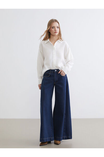 LC Waikiki Vizyon New Season Wideleg Women's Jean Pants