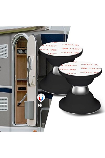 Arabest قفل باب مغناطيسي للمركبات الترفيهية، ملحقات للمركبات الترفيهية الداخل...