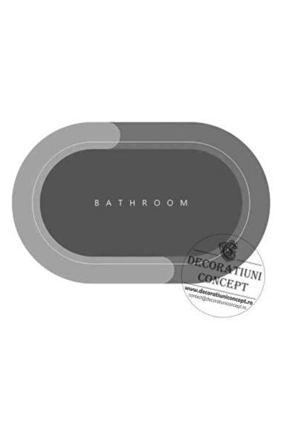 Decoratiuni Dulci Covor oval pentru baie