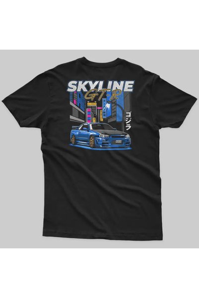 Crazy Nissan Skyline Gtr Street Style Men's T-Shirt
