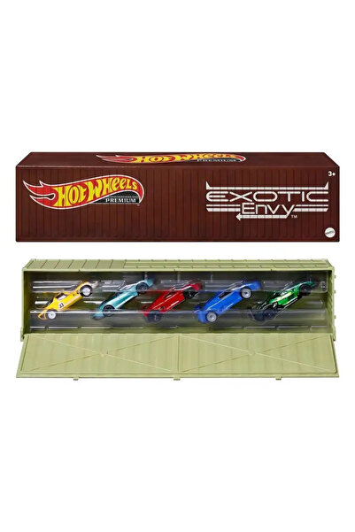 HOT WHEELS Hotwheels Premium Exotıc Konteyner Set Hff42