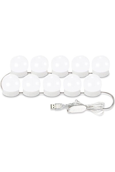 Arabest LED Vanity Lights For Mirror, Adjustable Color and Brightness, USB Ca...