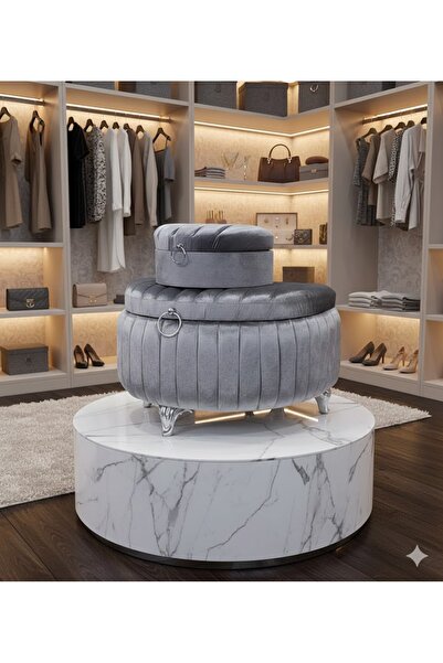 Duru Çeyiz Sandıkları Gold Kulplu D İkili Çeyiz Sandığı