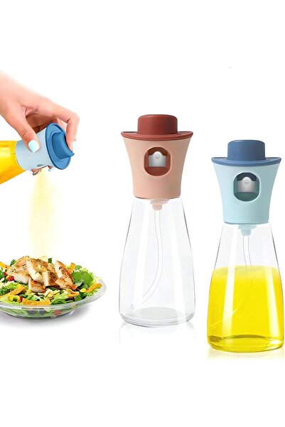 Arabest Olive Oil Sprayer for Cooking, 2 Pack 200ml Glass Olive Oil Sprayer M...