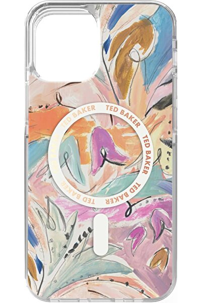 Ted Baker ALIY Antishock Case for iPhone 14 Compatible with Magsafe - Art Pri...