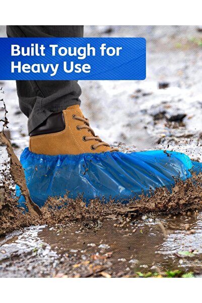 Generic Disposable Shoe Covers 120 Pack (60 Pairs) – Non-Slip, Waterproof, Te...