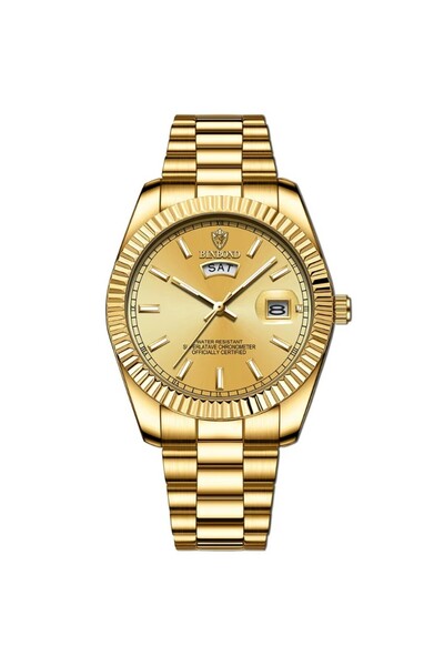 REDz Accessories Binbond Watch, Calendar, Business Style, Men's, Quartz, Stai...