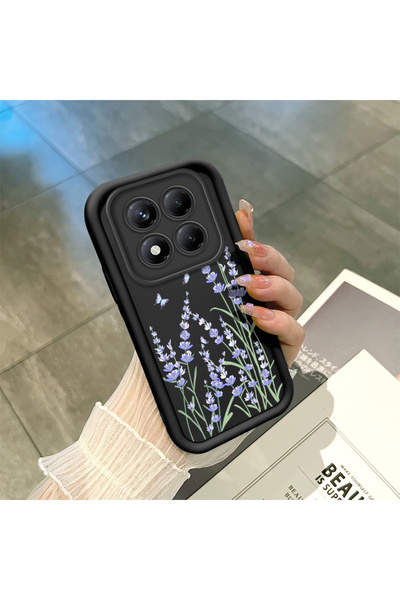 ucuc حافظة سوداء مقاومة للصدمات من مادة السيليكون المتوافقة مع Redmi Note 14 ...