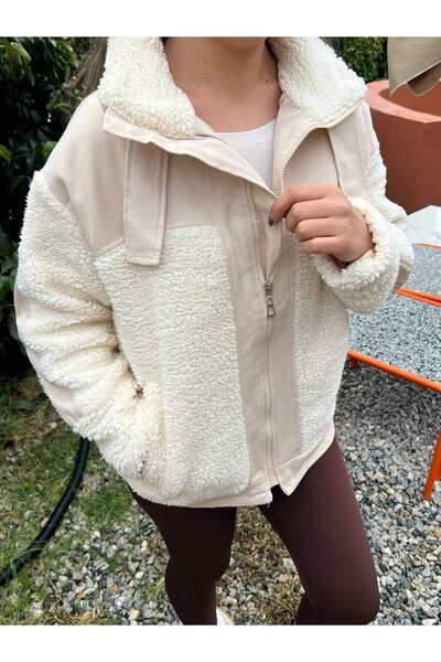 Dilara Güneş Butik GABARDİN PELUŞ MONT