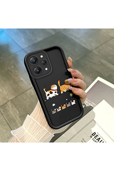 ucuc حافظة متوافقة مع هاتف Redmi 12 4G مصنوعة من مادة السيليكون المقاومة للصد...