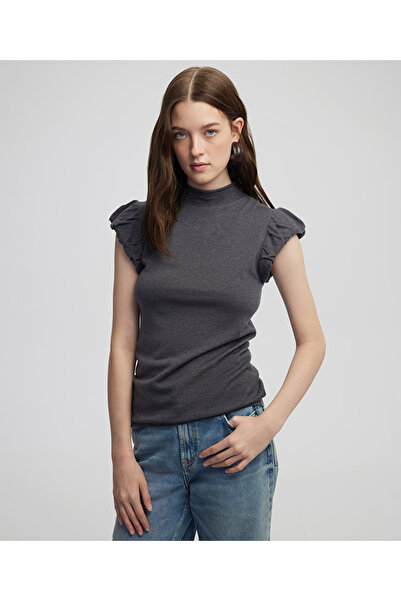 İpekyol Yün içerikli balon kol triko