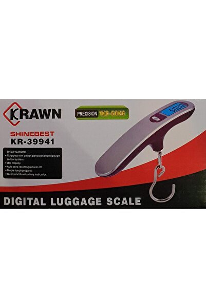 KRAWN Portable Electronic Scale for Weighing Bags and Luggage