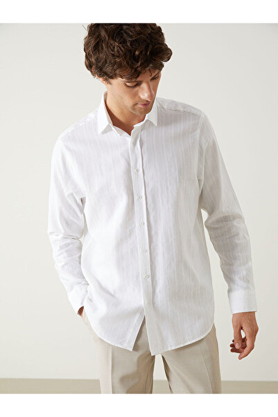 LC Waikiki Cămașă pentru bărbați Özmarka, nou sezon, croială normală, cu mâne...