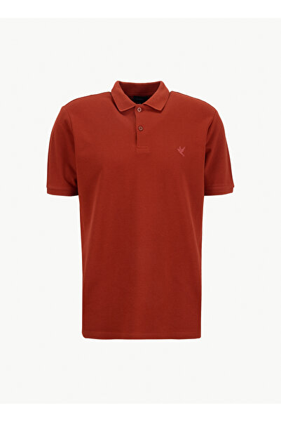 Fabrika Düz Kiremit Erkek Polo T-Shirt NOBRO CEPSIZ NB