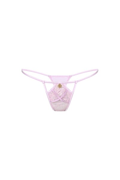 Feu De Elu Pastivelle Candy Pink Lace Low-Cut String