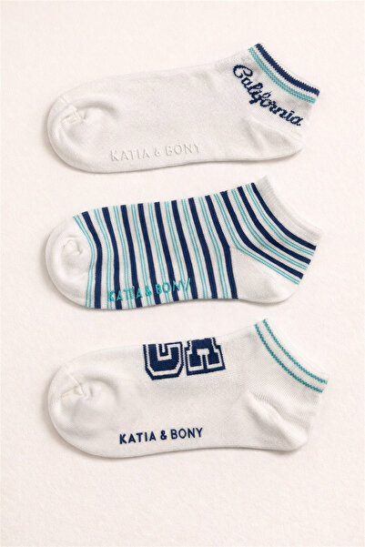 Katia&Bony Детски 3-пакет калифорнийски чорапи
