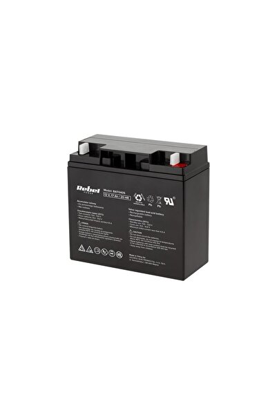 Rebel STATIONARY BATTERY SLA 12V 17AH REBEL, BAT0405