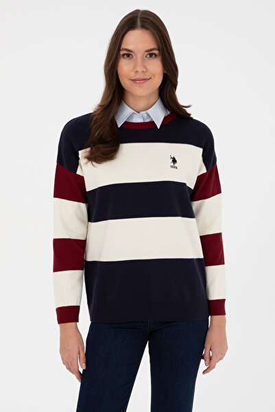 U.S. Polo Assn. Women's Navy Blue Sweater 50308905-Vr033