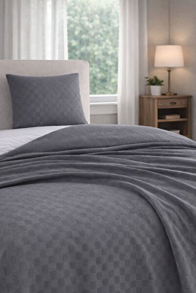 Lorateks الصبر |   غطاء وسادة مفرد من القطن بنسبة 100% من نوع بيكيه