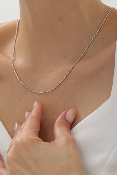 YAVUZ KUYUMCULUK 14 Ayar Altın Beyaz Altın Dorika Zincir