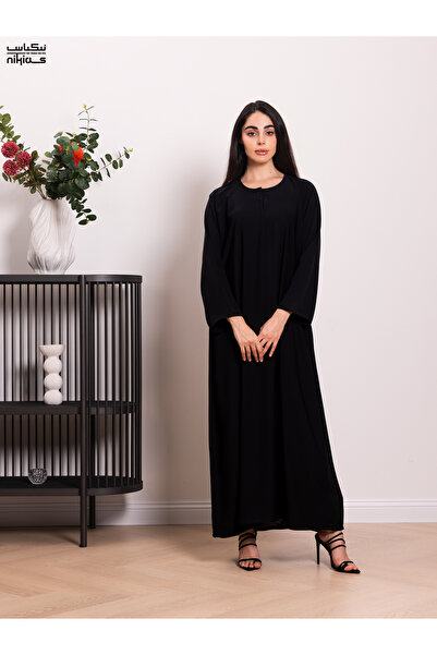 Nikias Nida fabric Close abaya for daily wear