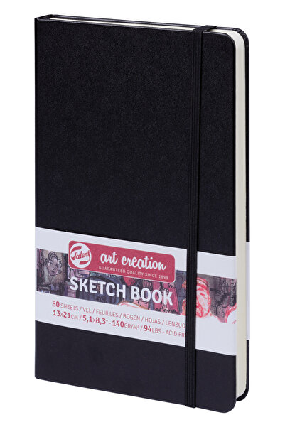 Talens Tac Sk.Block 140 Gr Black 13X21 Rt9314002M