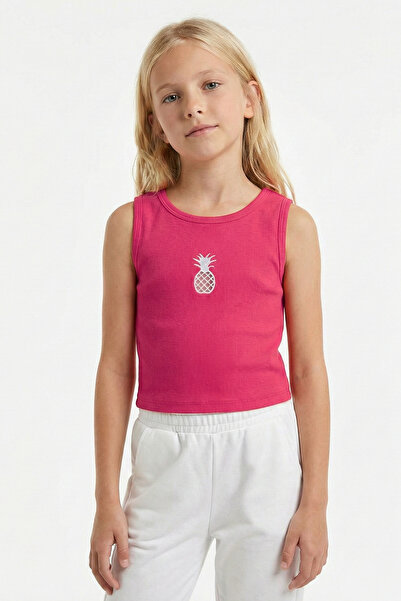 Kyron Girl's Cotton Fabric 2-Piece Crop Set - Different Colors and Patterns