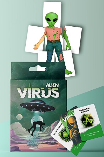 Planet Butik Virus - Alien Card Game