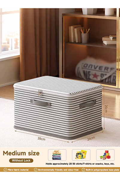 Generic Clothing storage box, household organizing basket, clothes layered st...