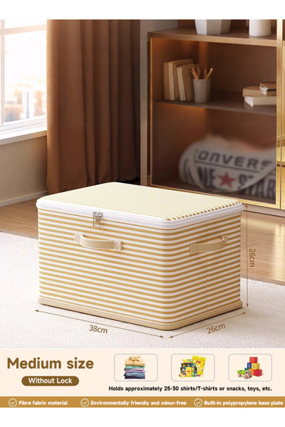 Generic Clothing storage box, household organizing basket, clothes layered st...