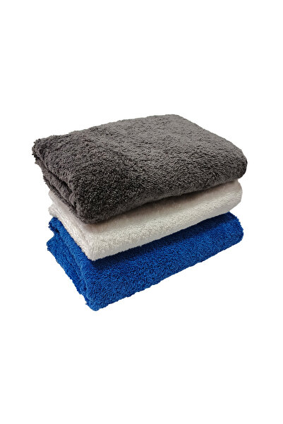 denizlicotton مجموعة من 3 مناشف قطنية 100%، مناشف تجفيف، مناشف لليدين والوجه،...