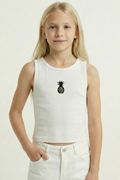 Kyron Girl's Cotton Fabric 2-Piece Crop Set - Different Colors and Patterns