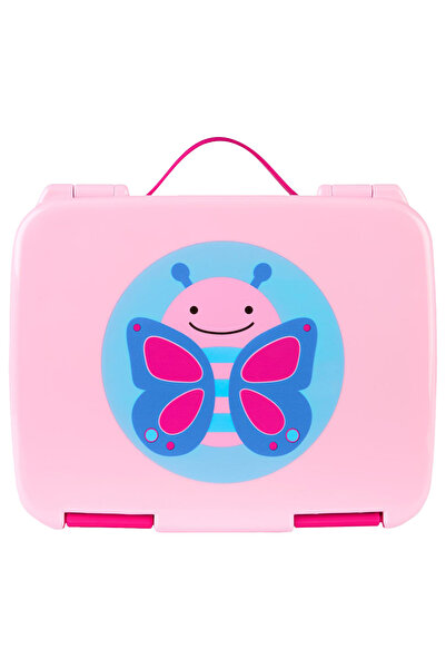 Skip Hop سكيب هوب - علبة طعام حديقة الحيوانات (بينتو) من 2 إلى 4 أقسام - فراشة