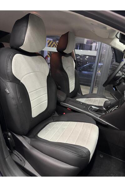 AKINCI رينو ميجان 4 - غطاء مقعد خلفي 2+1 - غطاء مقعد السيارة