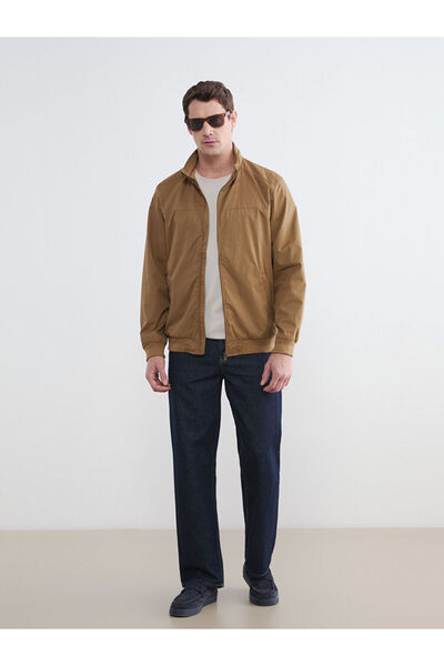 LC Waikiki Ανδρικό παλτό Standard Mold Stand Collar